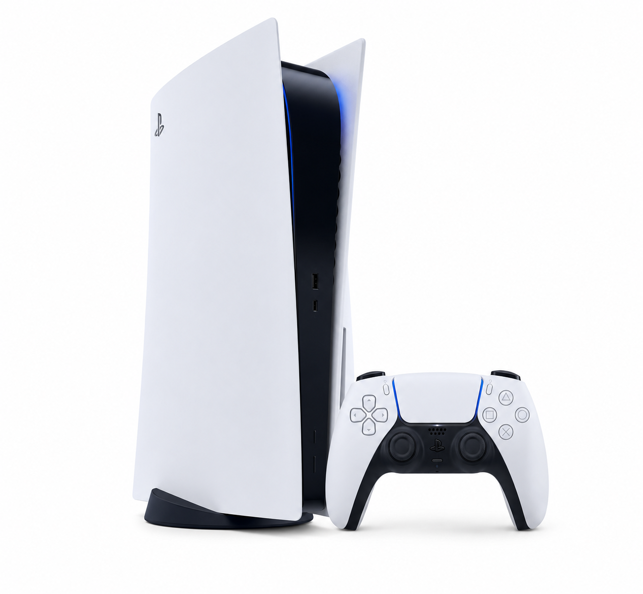 PlayStation 5 z kontrolerem DualSense – profesjonalny serwis konsol PS5
