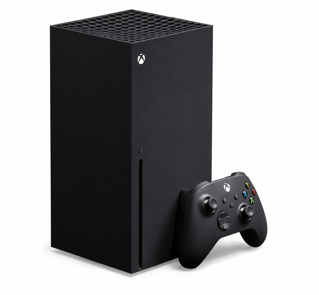 Xbox Series X z kontrolerem – profesjonalny serwis konsol Xbox